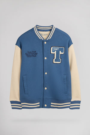 Gilet Teddy G-ROMEO JR FADED INDIGO