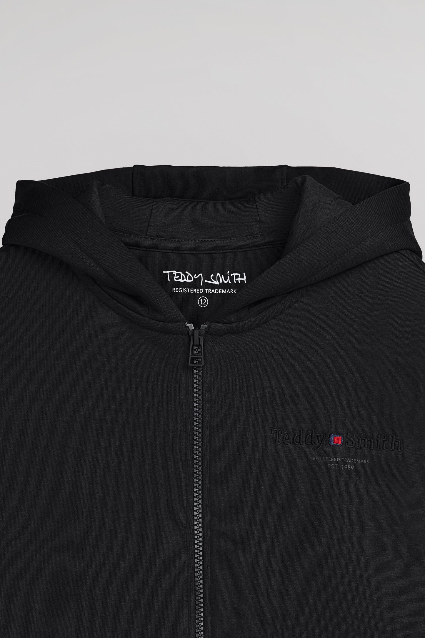 Gilet sweat à capuche GICLASS JIM HZ JR NOIR