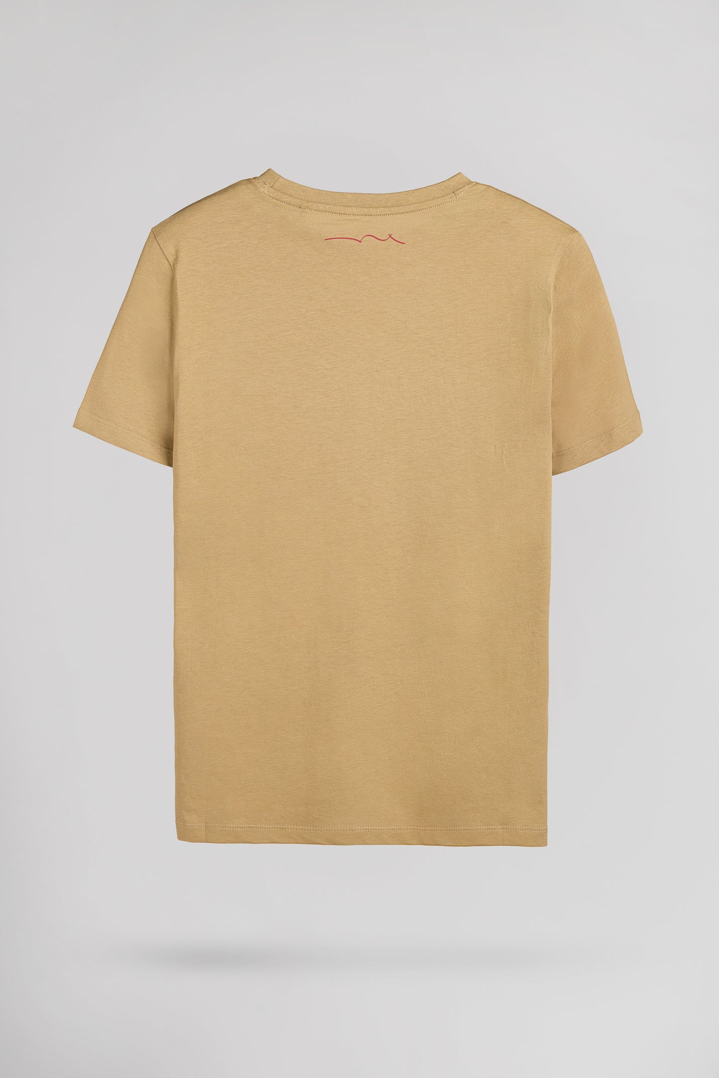 T-shirt col rond T-EVAN MC JR WORKER BEIGE