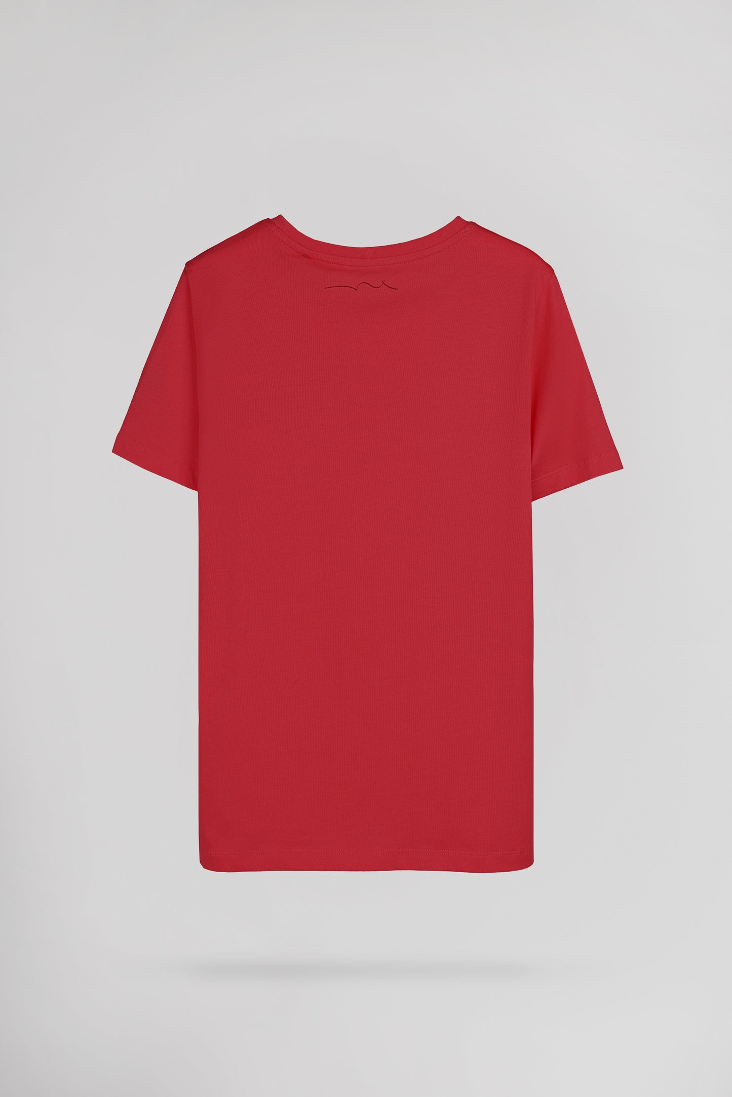 T-shirt col rond T-EVAN MC JR ROUGE VIF