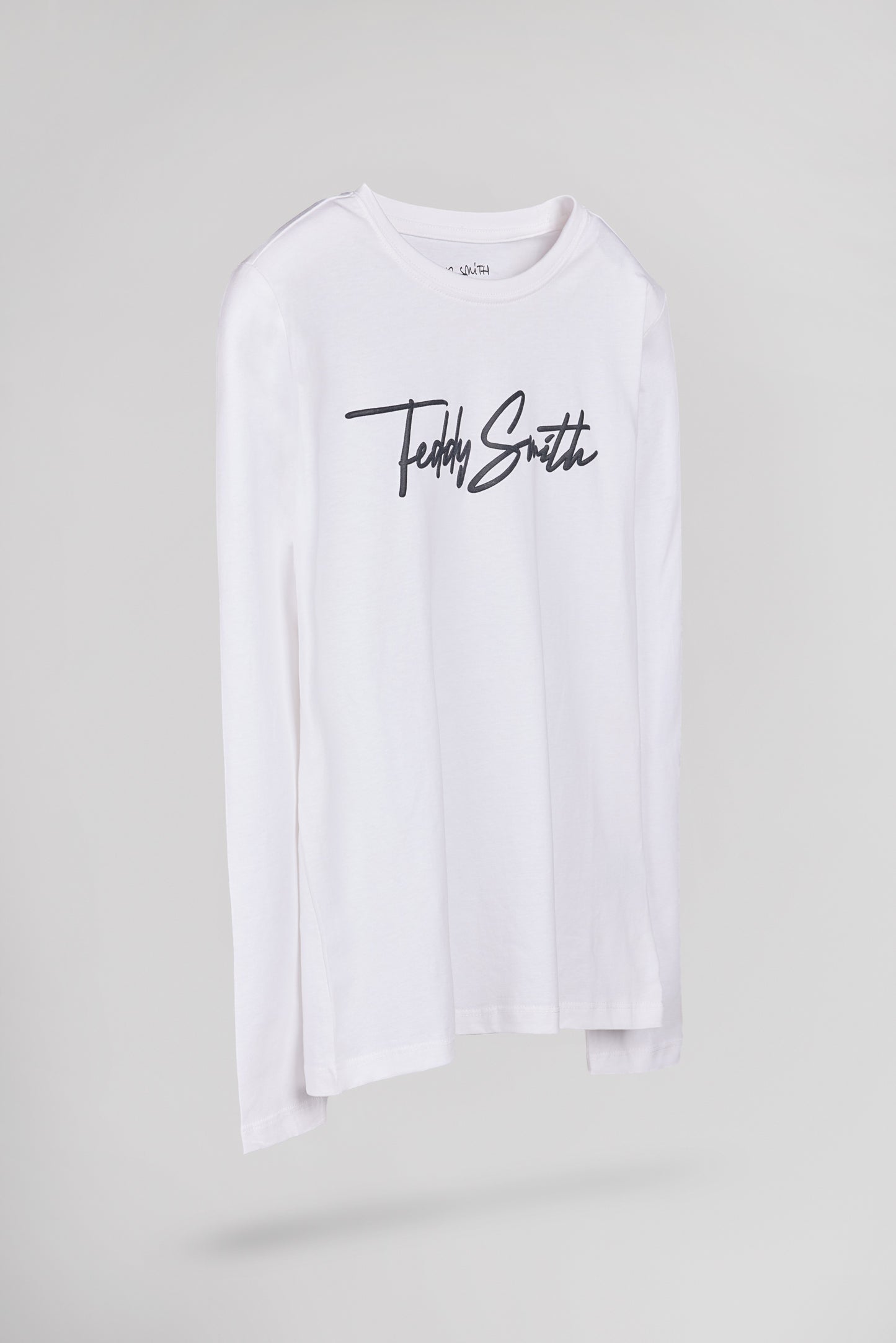 T-shirt col rond EVAN ML JR BLANC