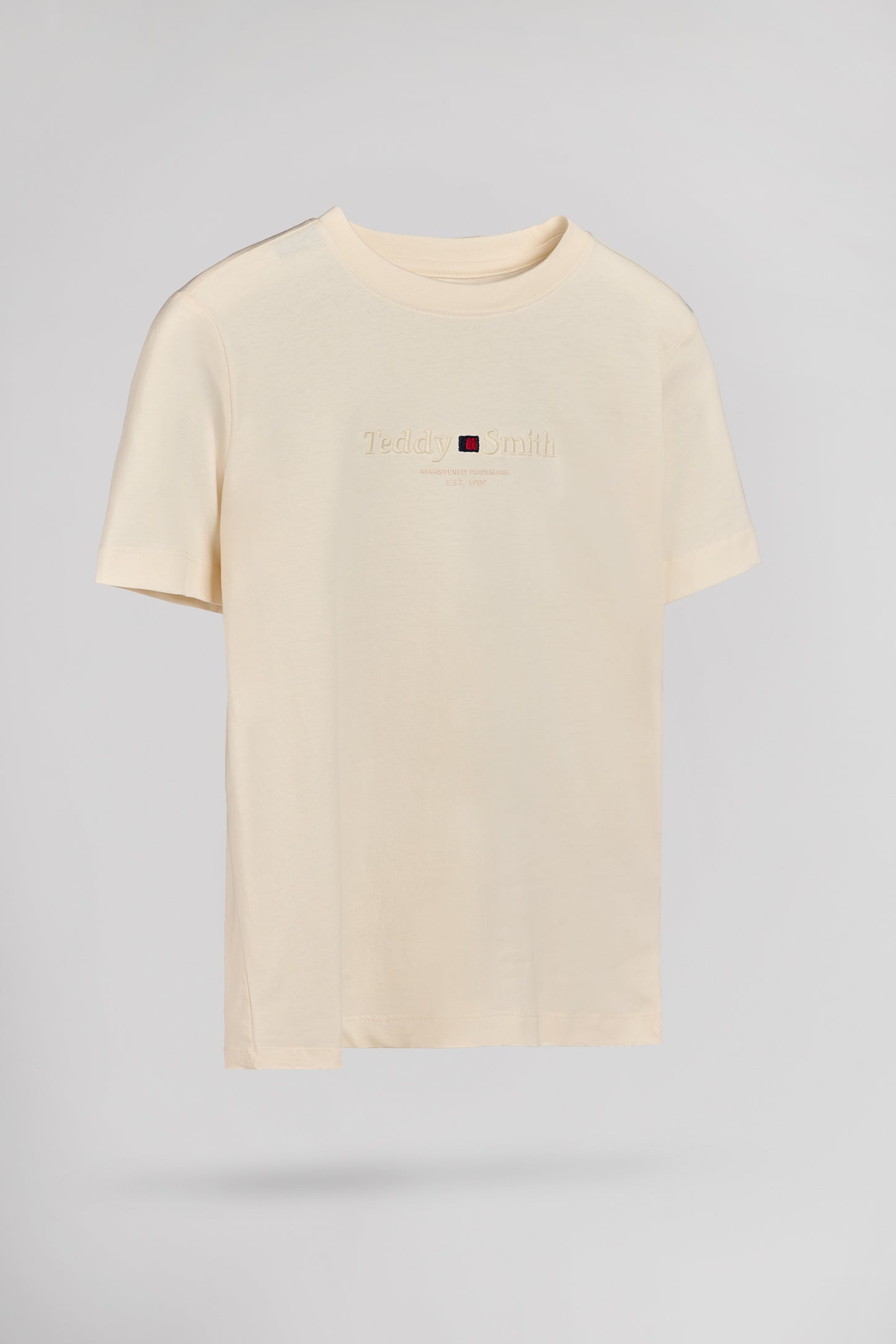 T-shirt col rond T-JIM MC JR NATUREL