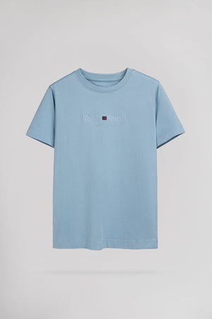 T-shirt T-JIM MC JR BLEU GRIS
