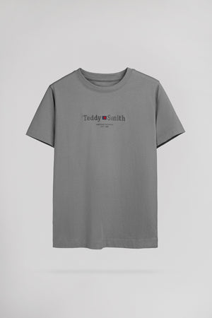 T-shirt col rond T-JIM MC JR STROM GREY