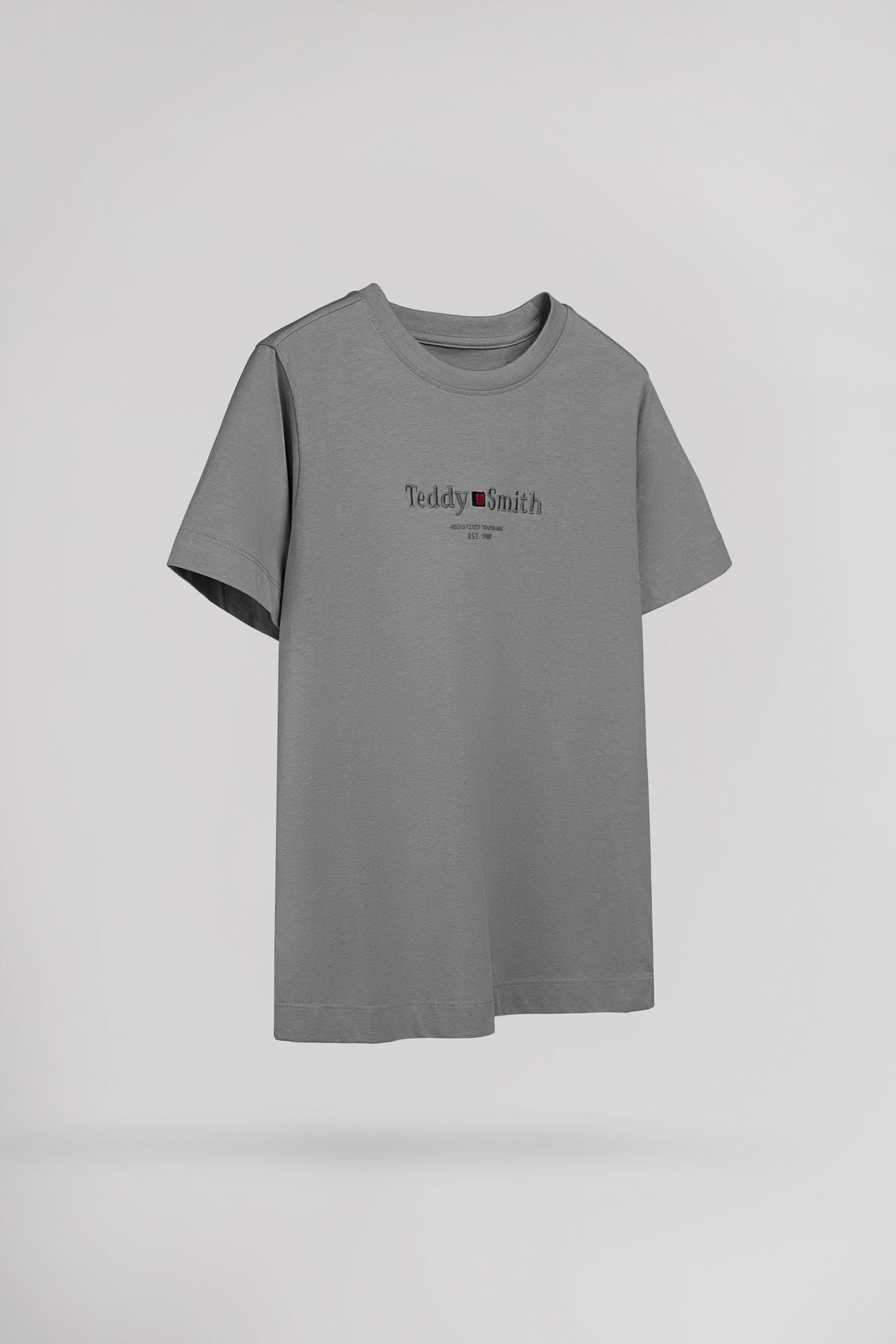 T-shirt col rond T-JIM MC JR STROM GREY