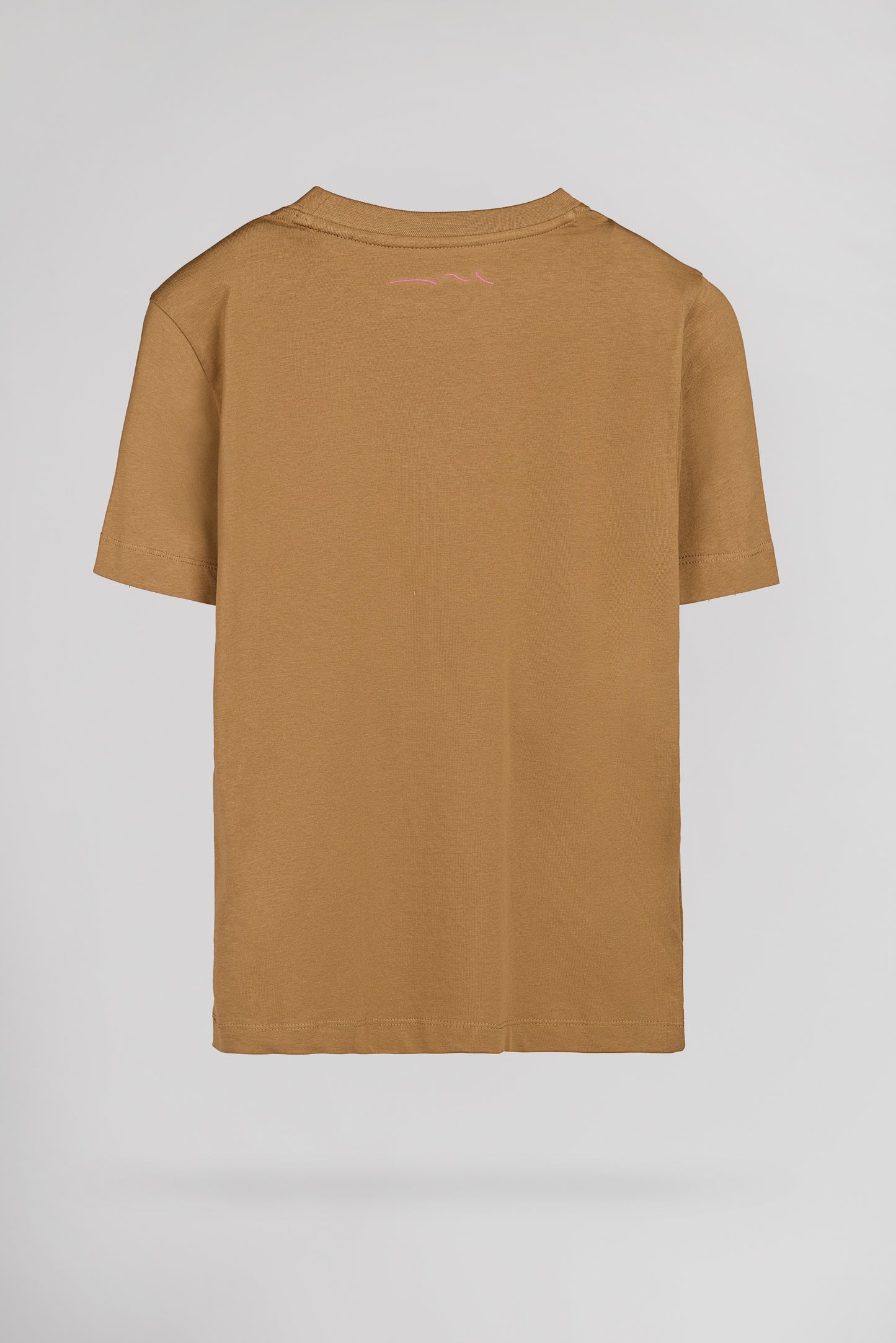 T-shirt col rond T-JIM MC JR NOISETTE