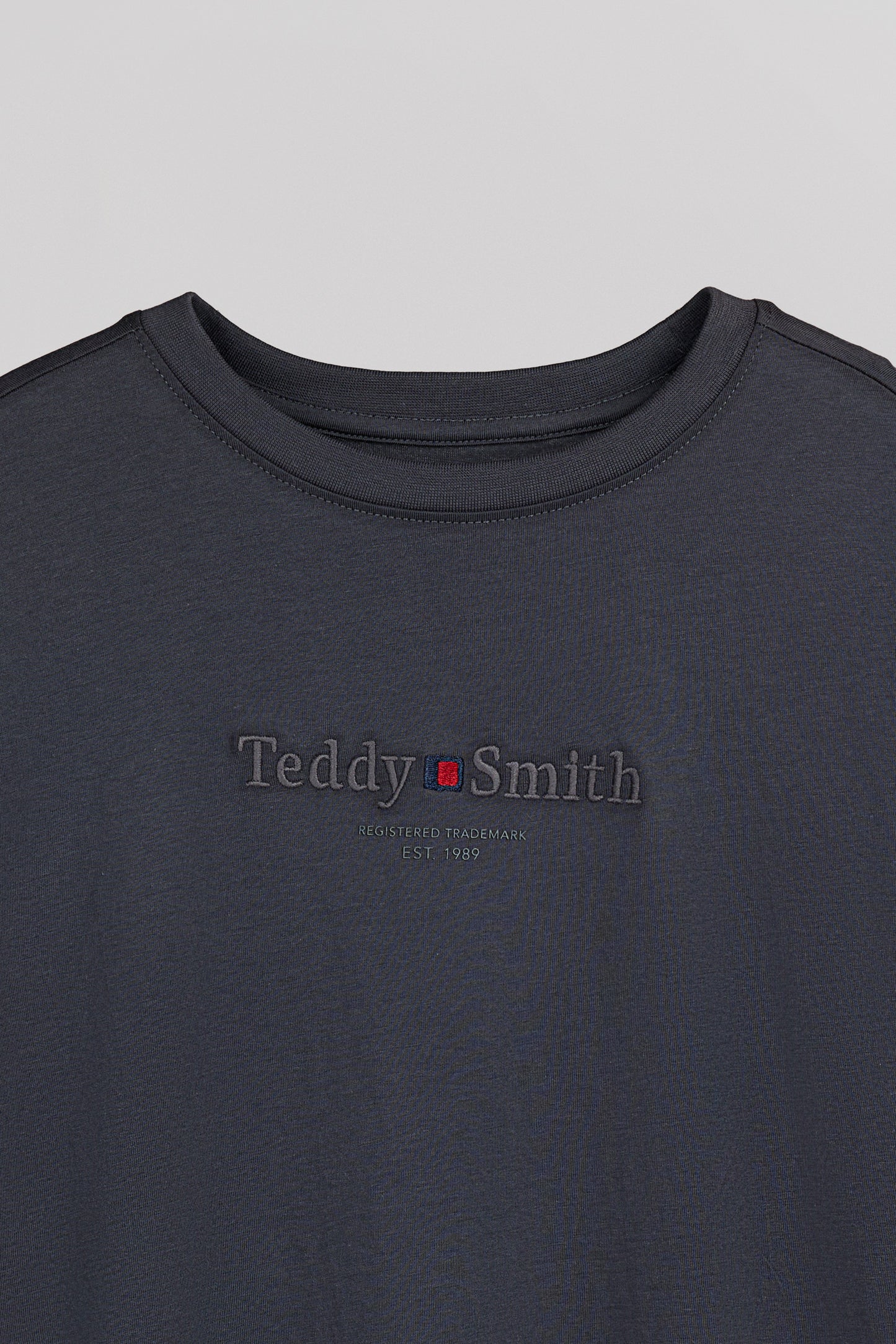 T-shirt col rond T-JIM ML JR MINERAL INK