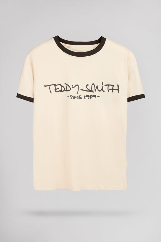 Achat T-shirt TICLASS MC JR CREAM
