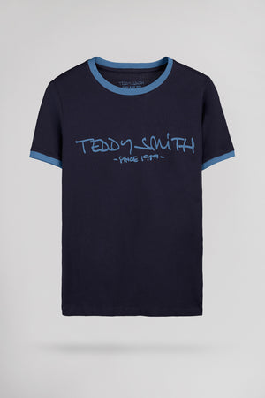 T-shirt TICLASS MC JR DARK NAVY