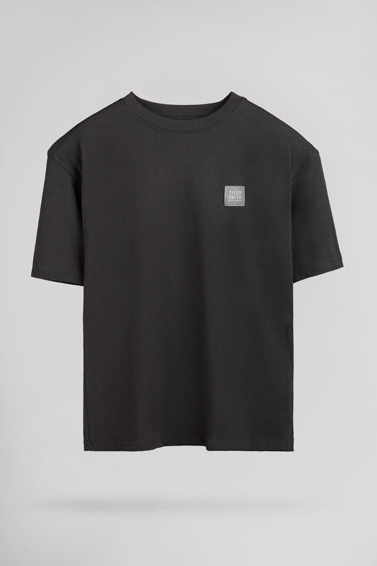Achat T-shirt décontracté col rond T-YLVAIN MC JR GRIS ANTHRACITE
