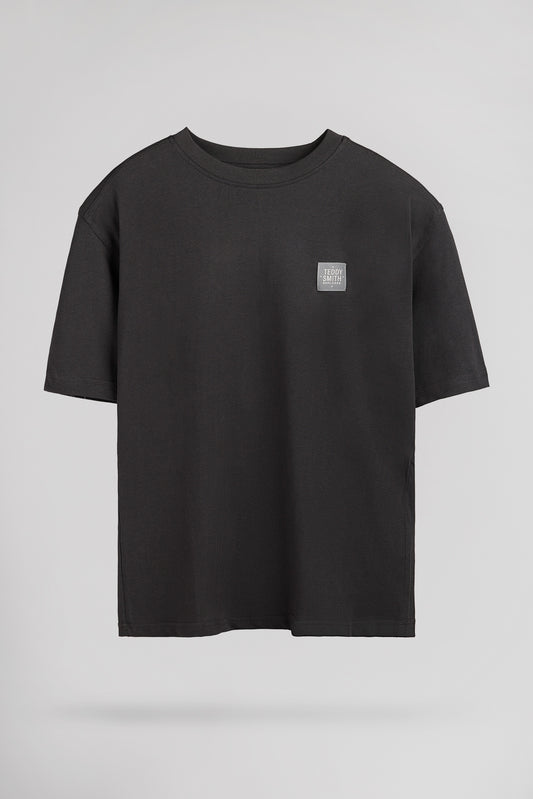 Achat T-shirt décontracté col rond T-YLVAIN MC JR GRIS ANTHRACITE