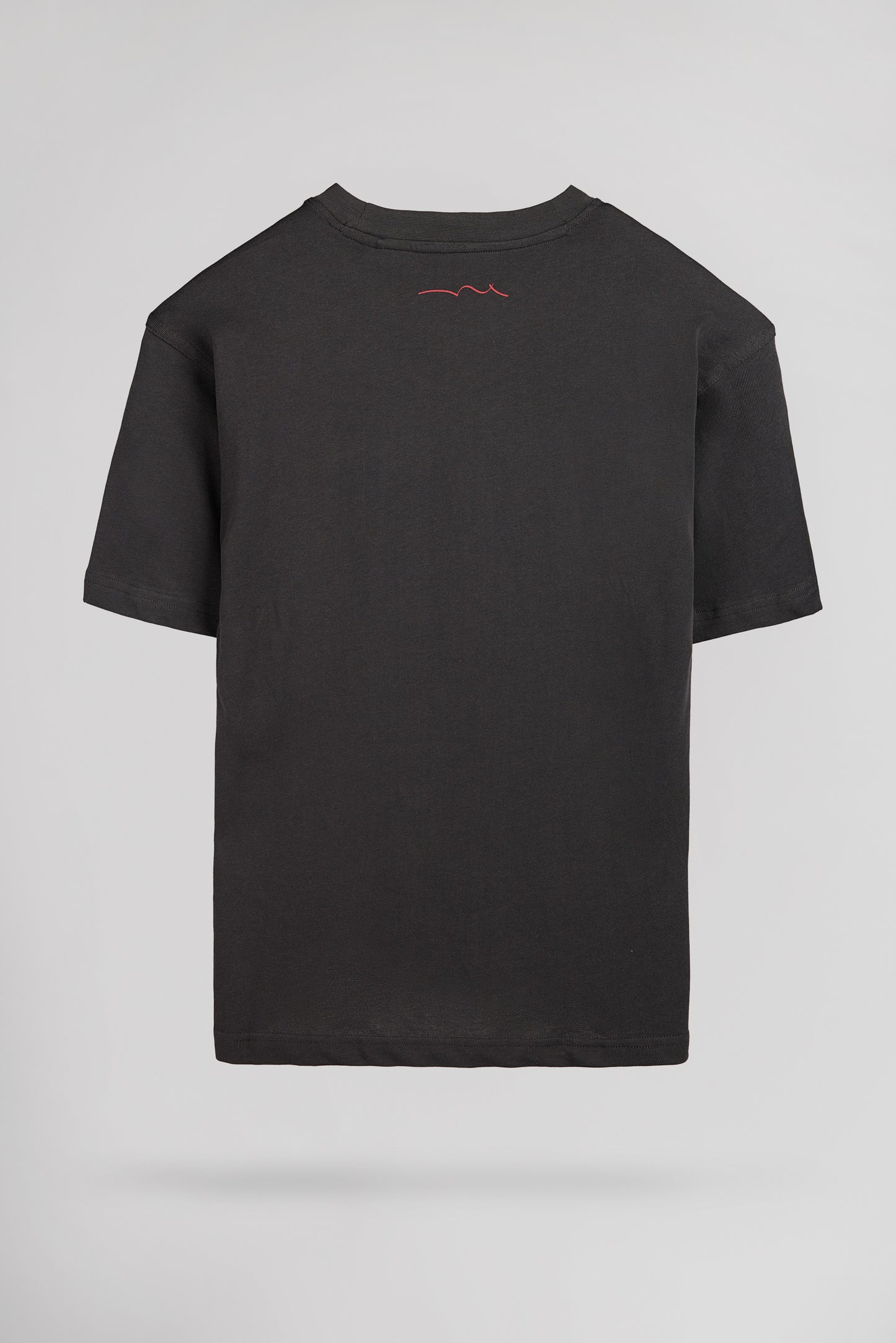 T-shirt décontracté col rond T-YLVAIN MC JR GRIS ANTHRACITE