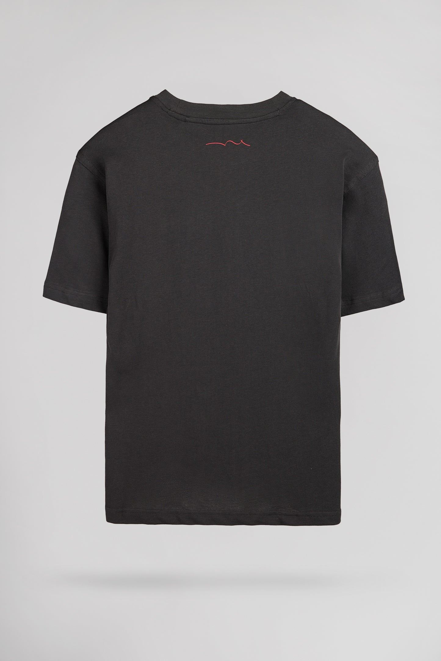 T-shirt décontracté col rond T-YLVAIN MC JR GRIS ANTHRACITE