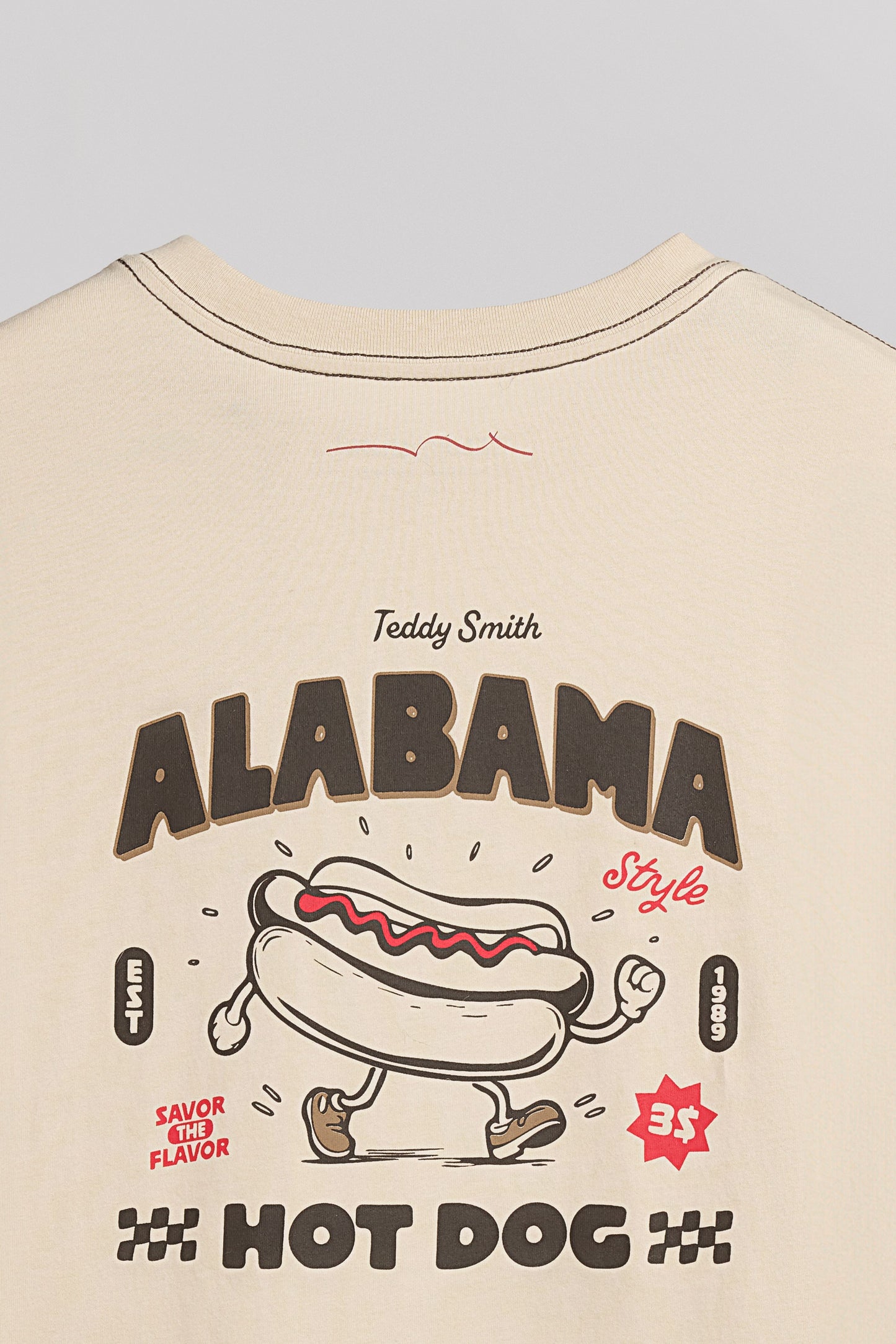 T-shirt T-SHADE MC JR BEIGE CLAIR