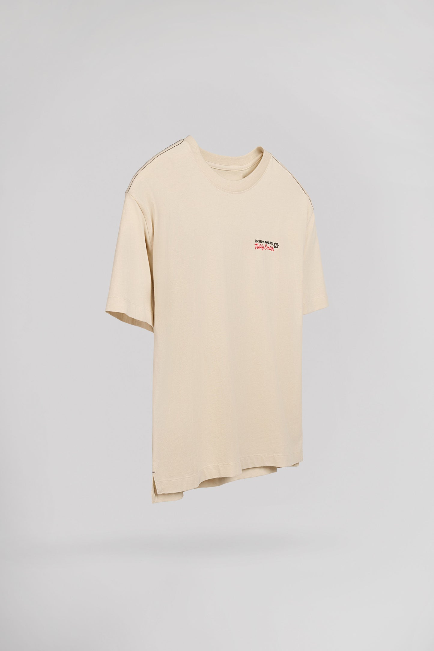 T-shirt T-SHADE MC JR BEIGE CLAIR