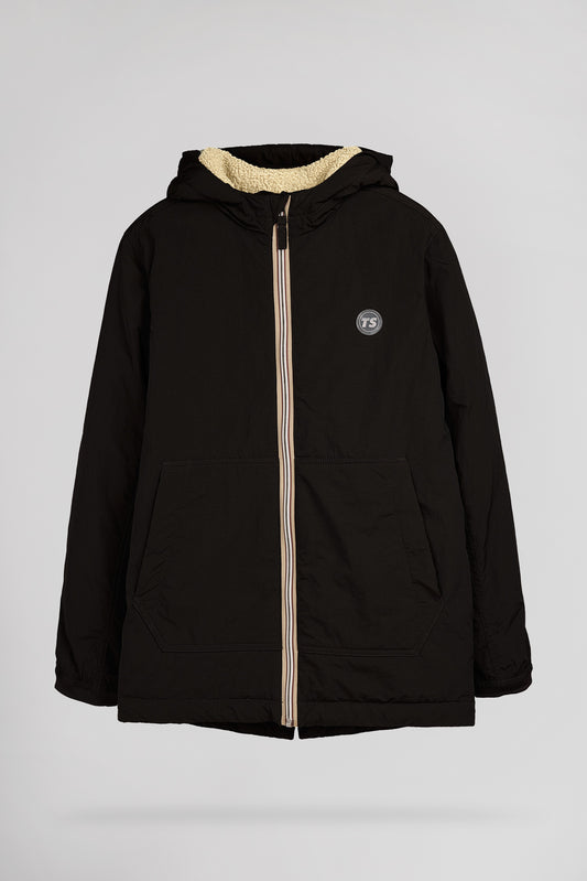 Achat Parka col montant à capuche P-TOR JR CHARBON
