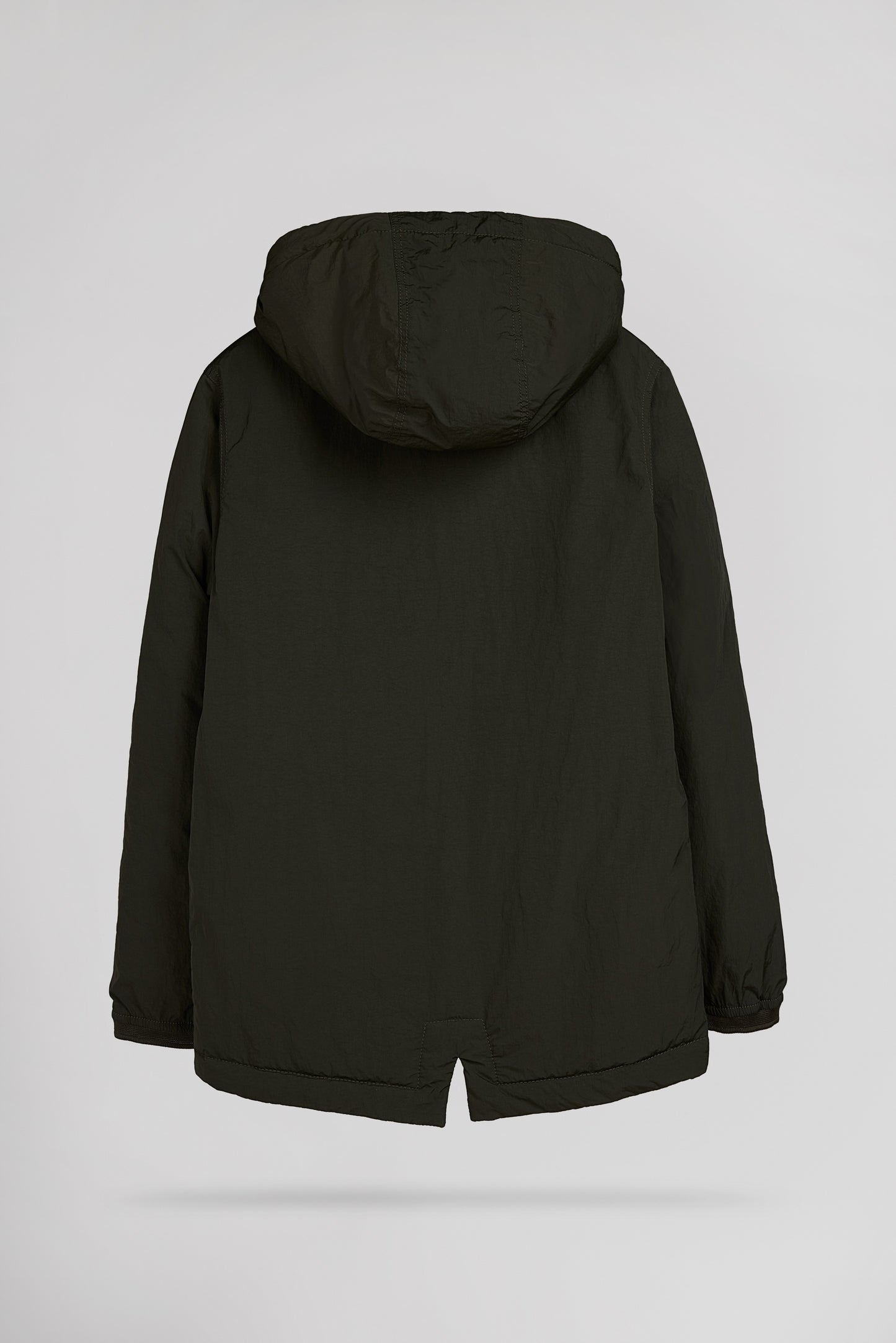 Parka à capuche col montant P-TOR JR DEEP KAKI