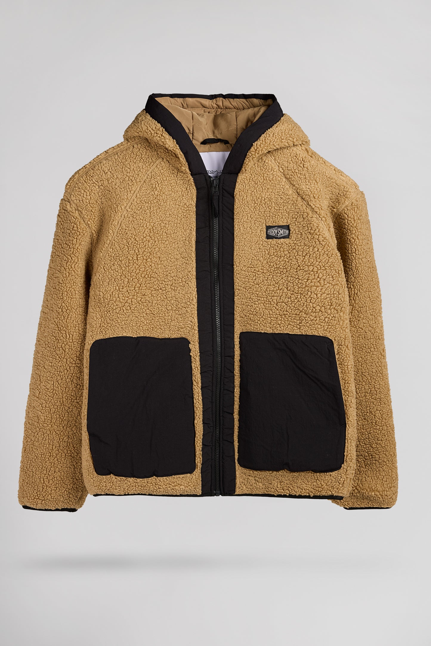 Blouson en sherpa B-SHERKAN JR WORKER BEIGE