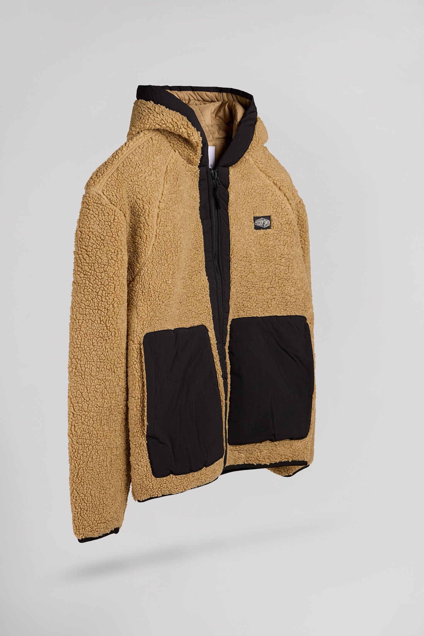 Blouson en sherpa B-SHERKAN JR WORKER BEIGE