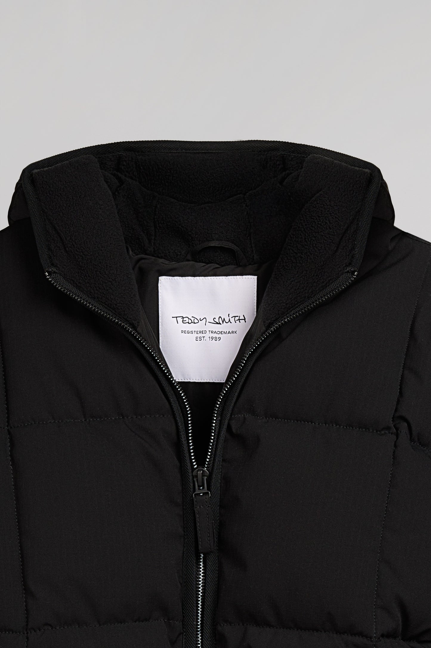 Blouson à capuche col montant B-FRANCK JR NOIR