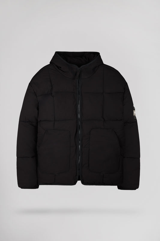 Achat Blouson à capuche col montant B-FRANCK JR NOIR