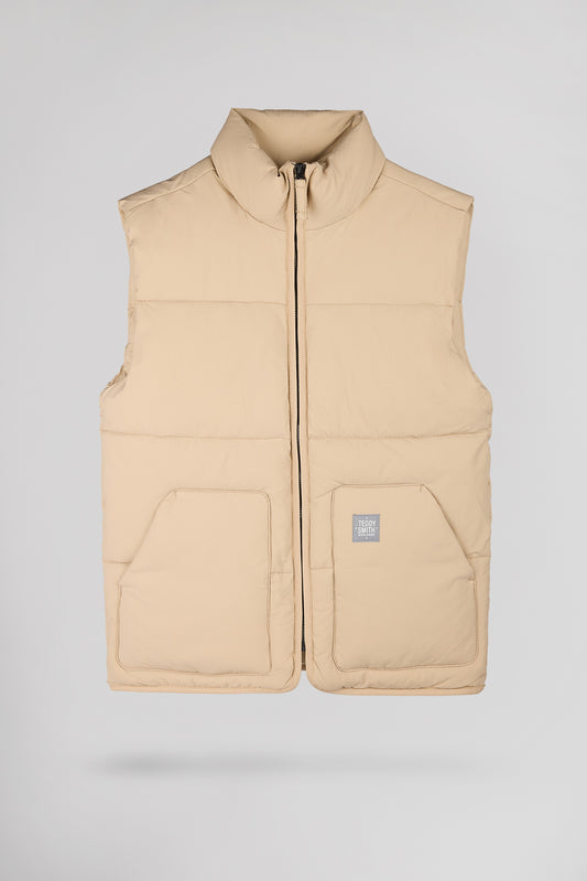 Achat Doudoune sans manches col montant B-FRANCKLIN JR BEIGE7