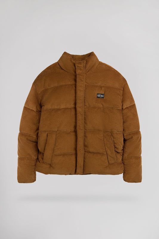 Achat Blouson en velours col montant B-VELVET JR CARAMEL