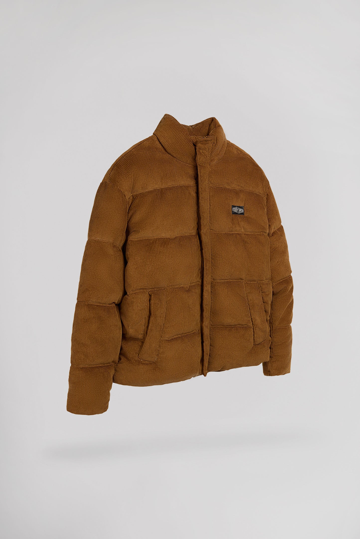 Blouson en velours col montant B-VELVET JR CARAMEL