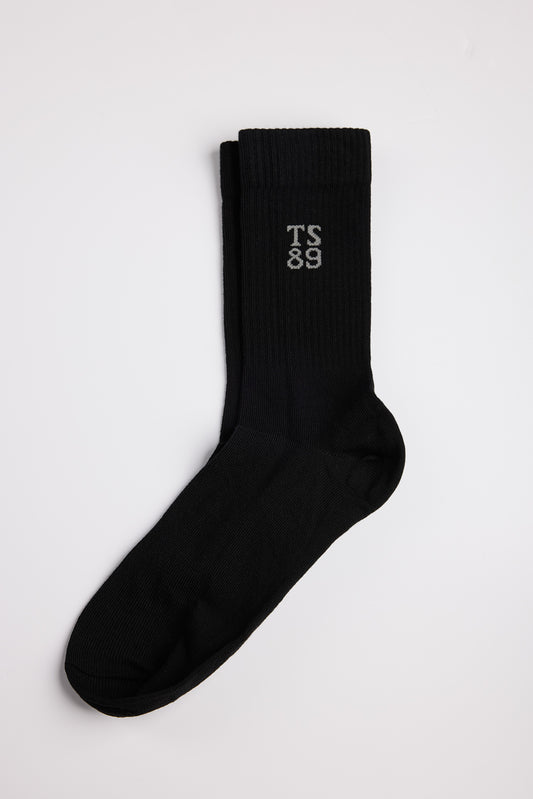 Achat Lot de 3 chaussettes mi-hautes Teddy 89 JACQUARD NOIR