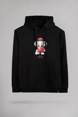 Sweat à capuche S-MASCOTTE HOOD NOIR