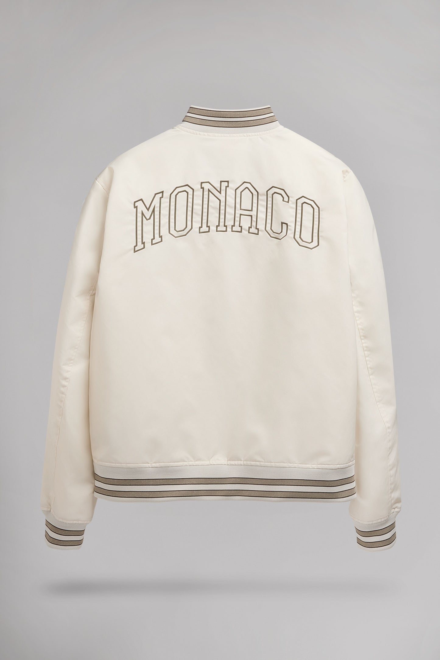 Blouson bomber B-CAMPUS MONACO CREAM