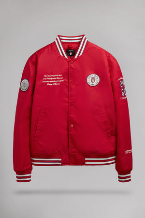 Blouson bomber B-CAMPUS MONACO RED