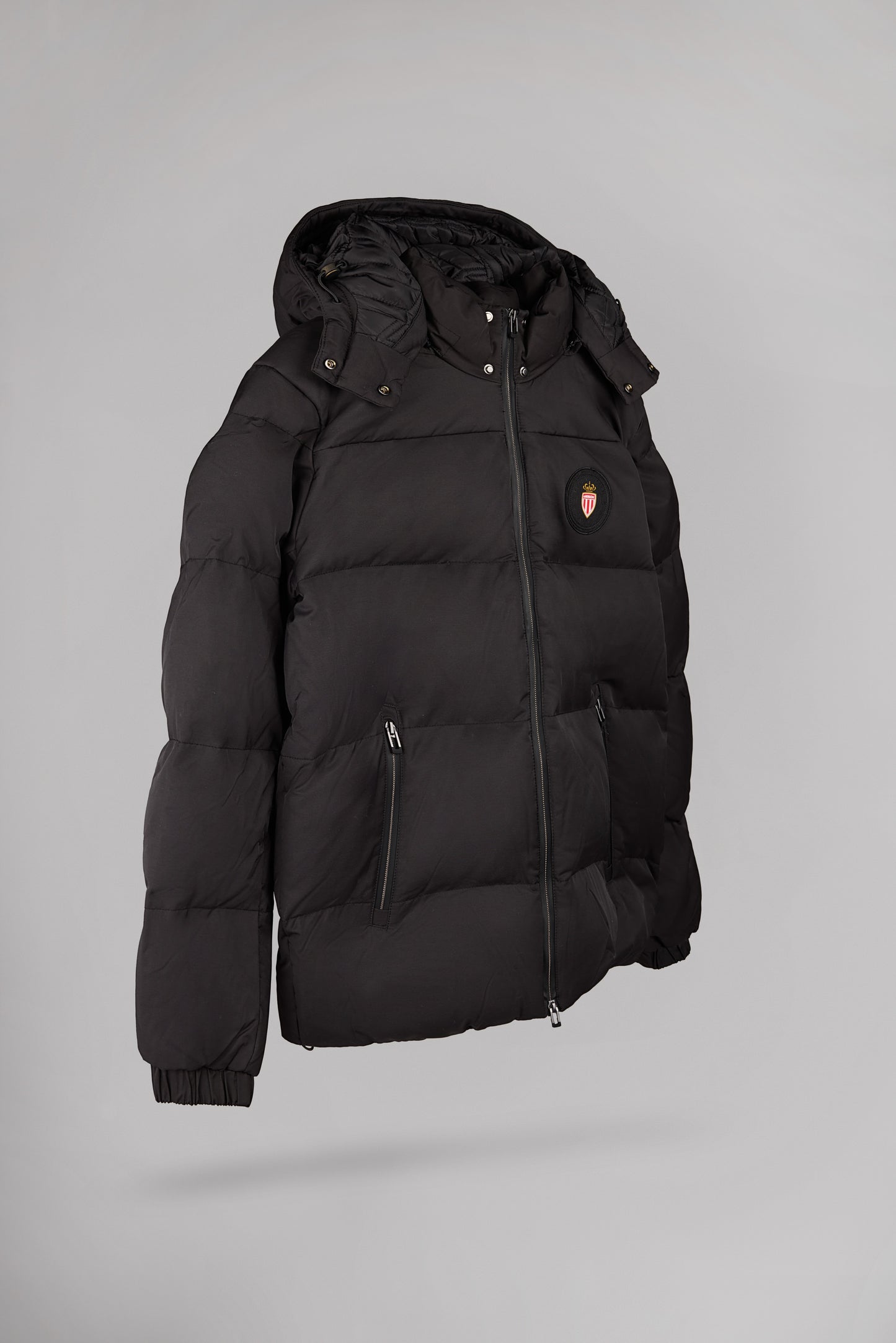 Blouson à capuche col montant B-JONAH NOIR