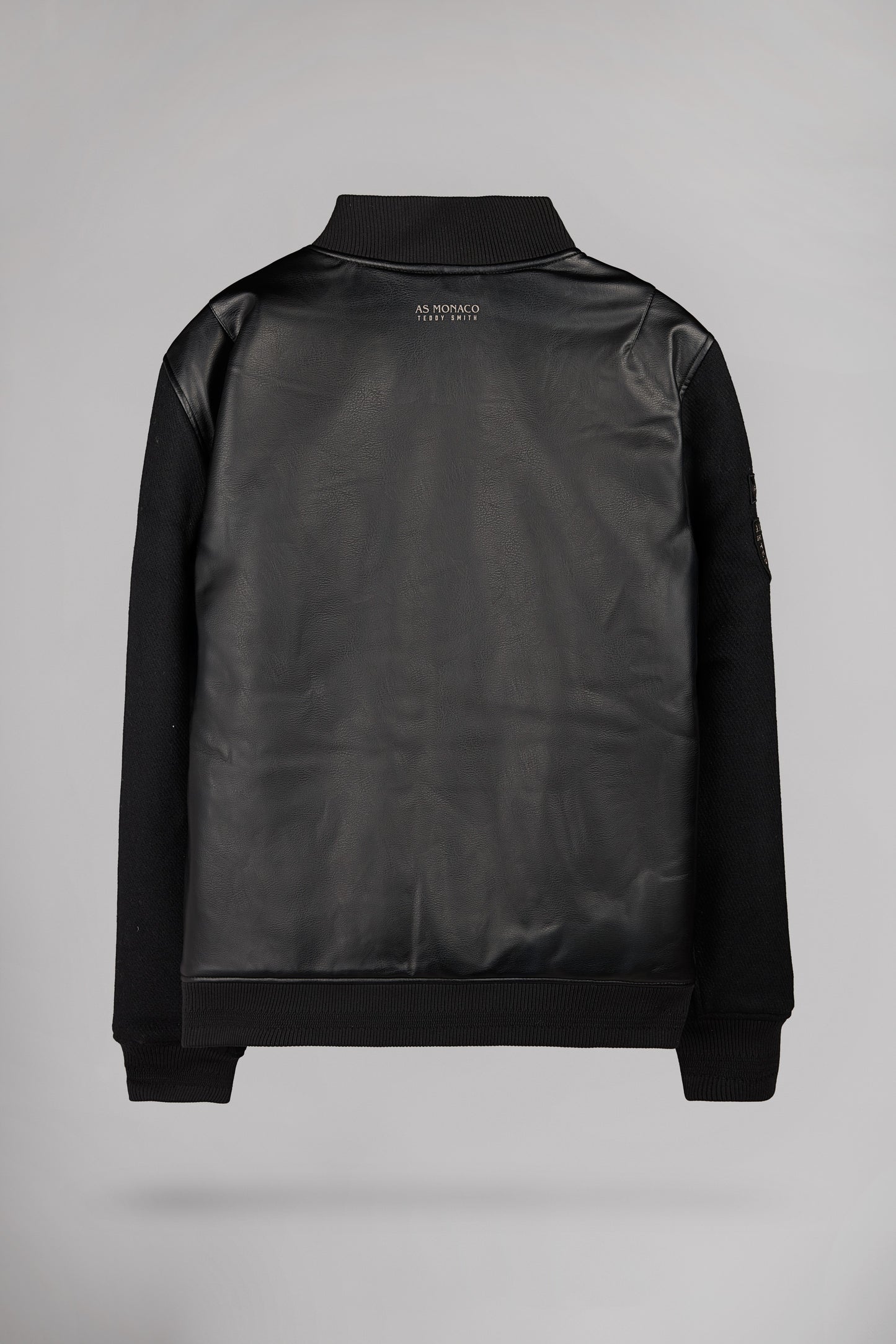 Blouson mix matière B-BRACE NOIR