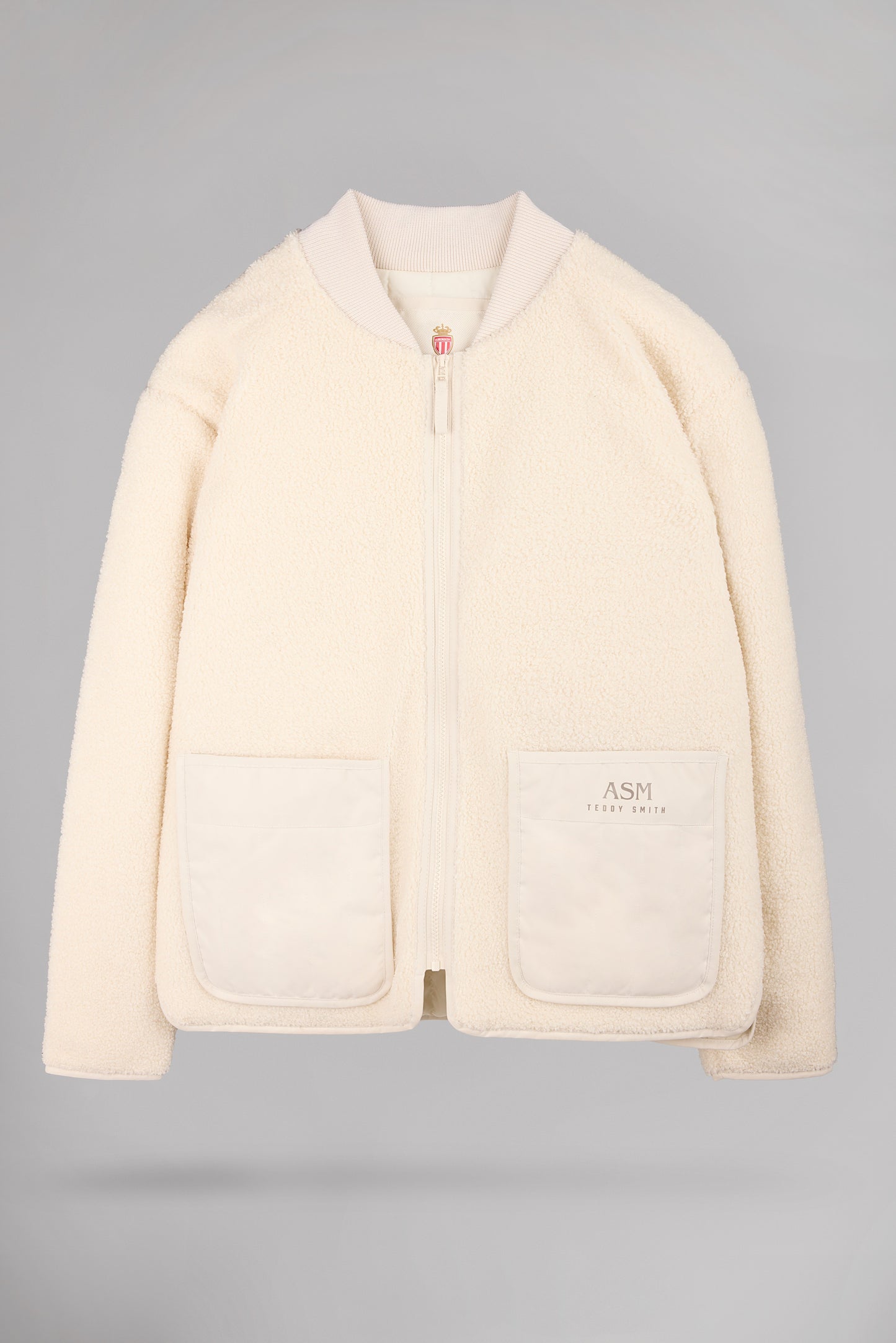 Veste sherpa col bomber B-FENTZ CREAM