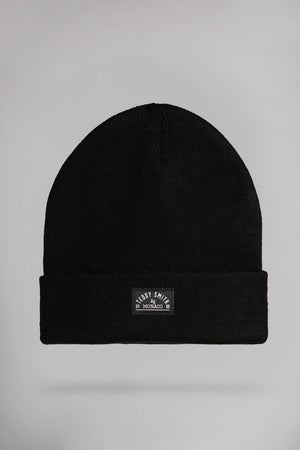 Bonnet en maille côtelée B-FERDI NOIR