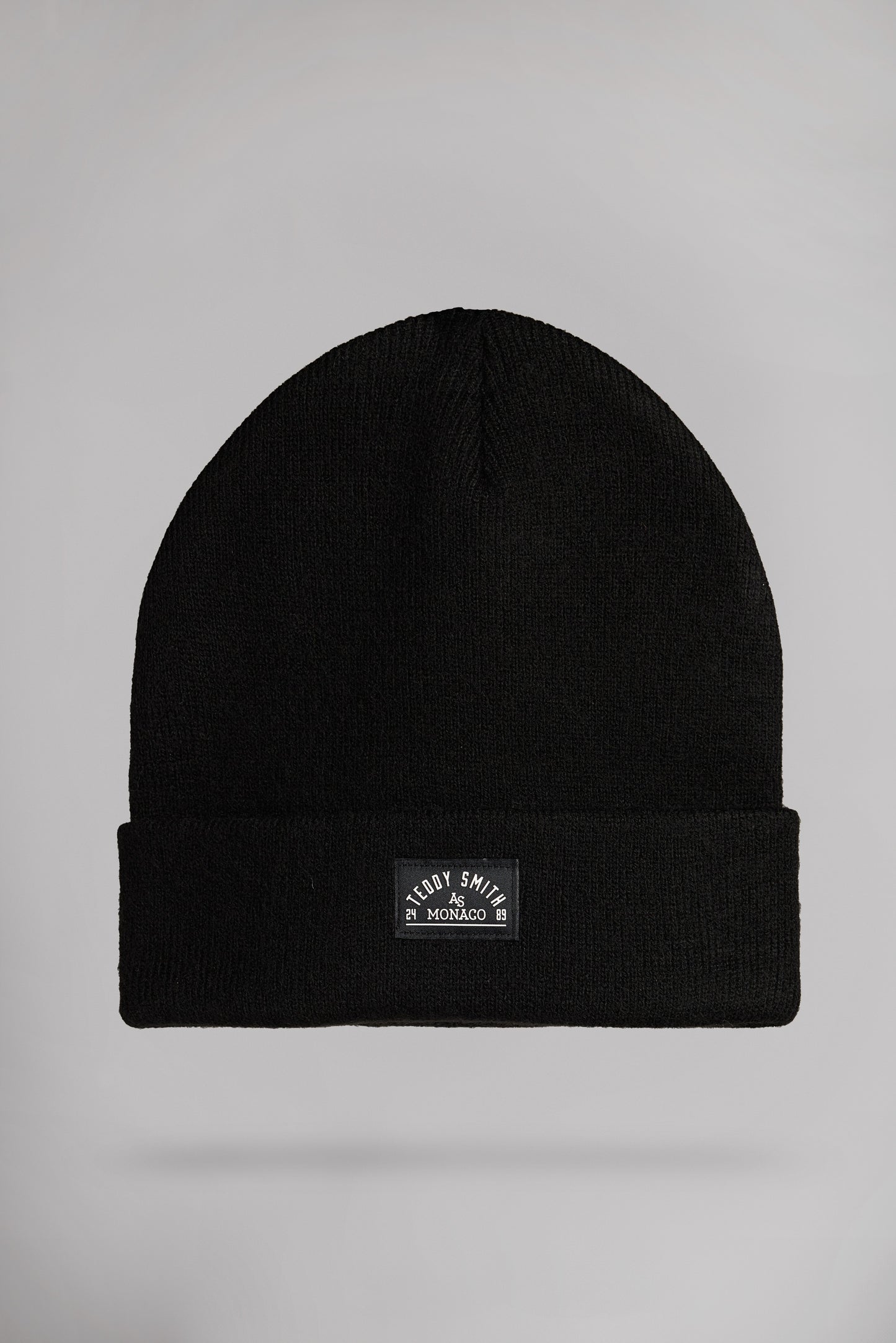 Bonnet en maille côtelée B-FERDI NOIR