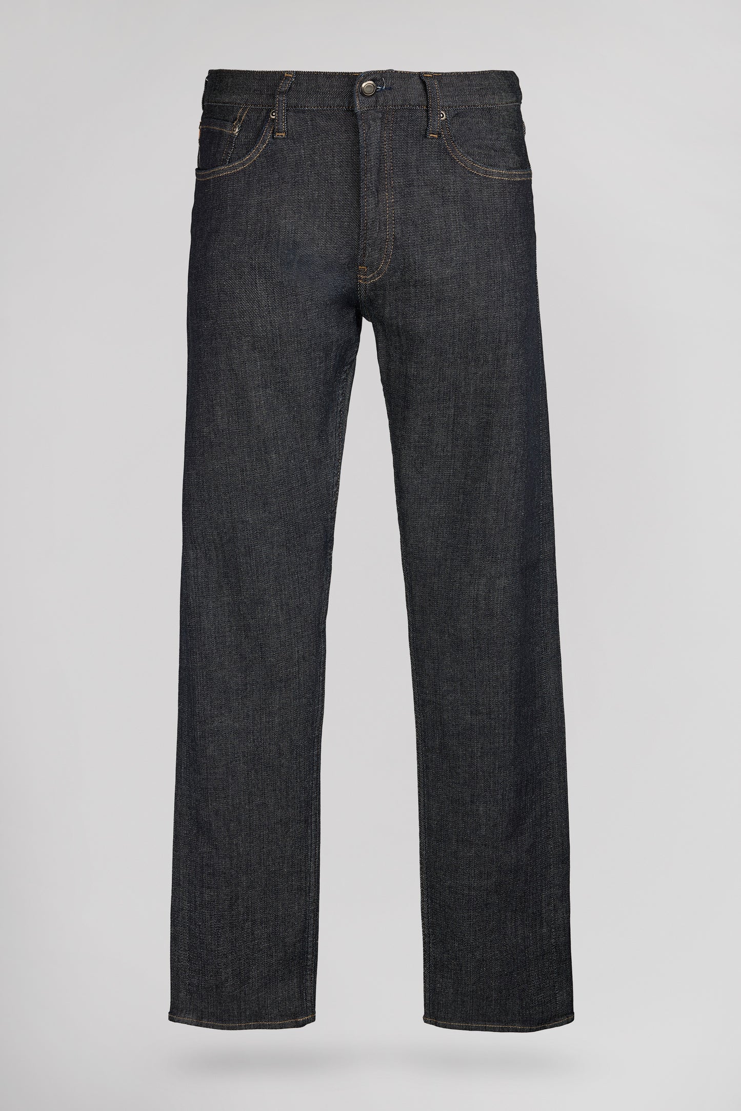 Jean droit ROCK SELVEDGE L32 DARK BLUE