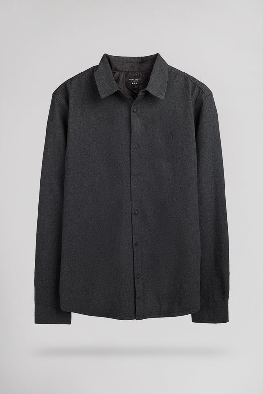Achat Chemise flanelle C-ODIN ML MELANGE BLACK