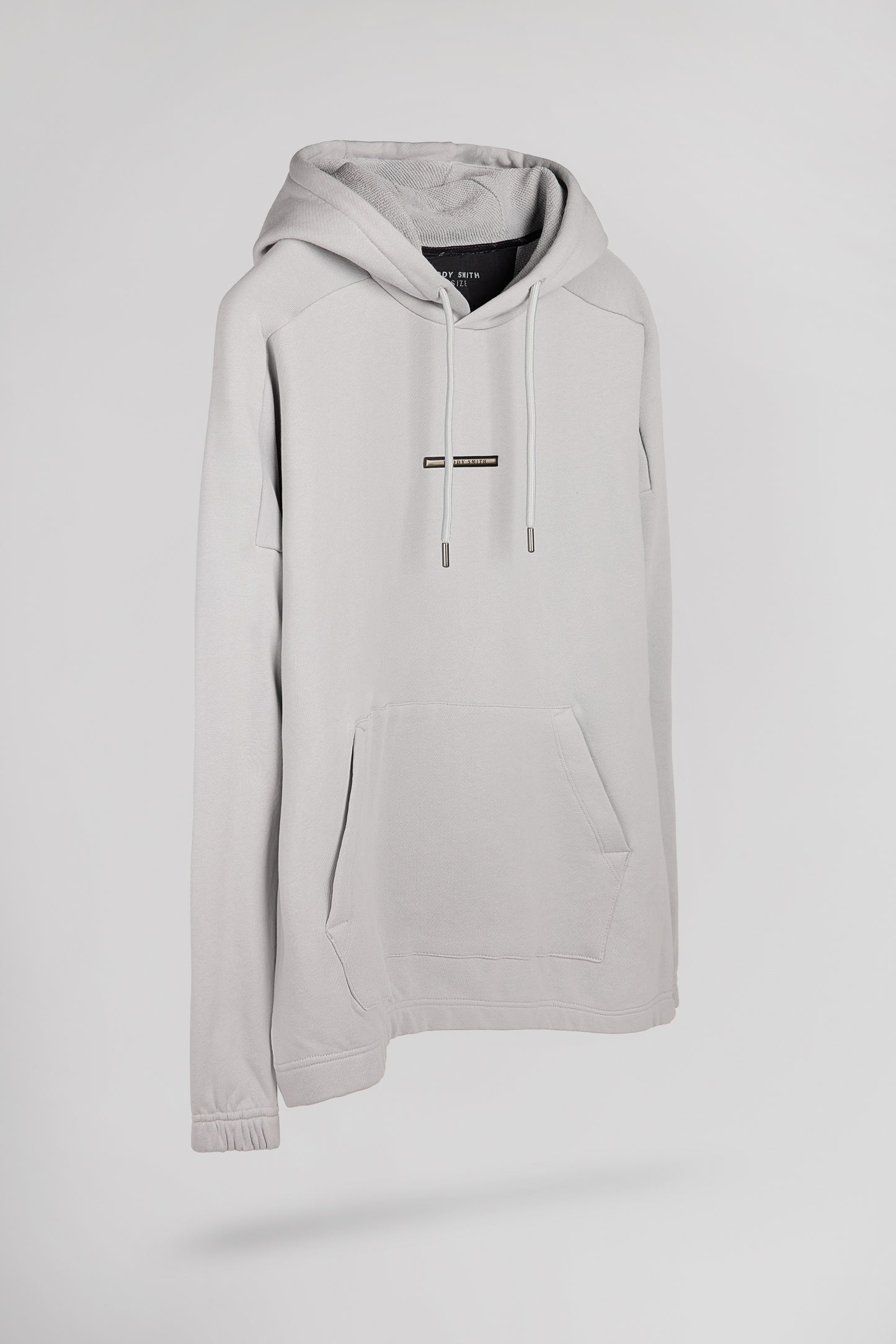 Sweat loose à capuche S-TOBIAS HOODY OXYD GREY