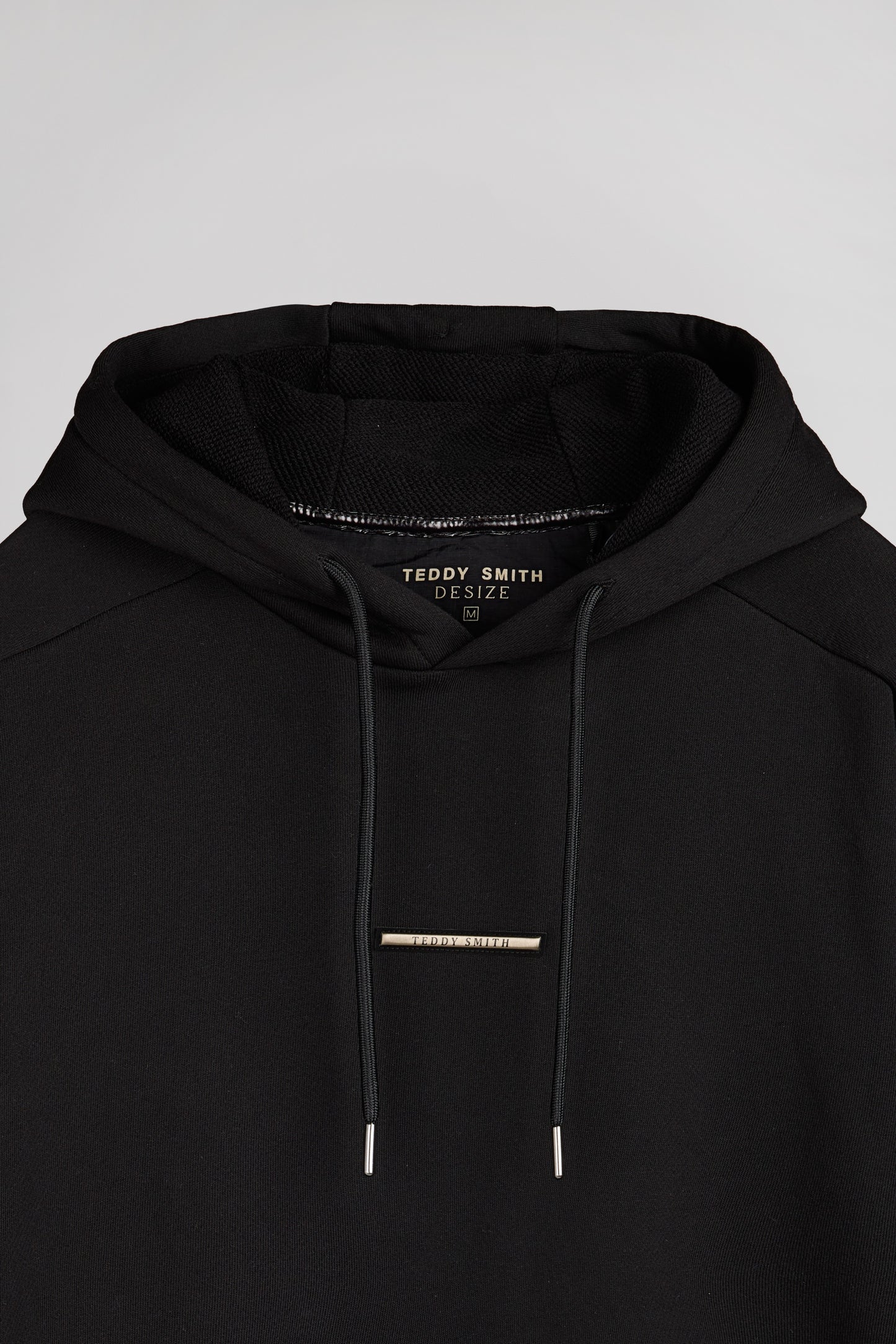 Sweat loose à capuche S-TOBIAS HOODY NOIR