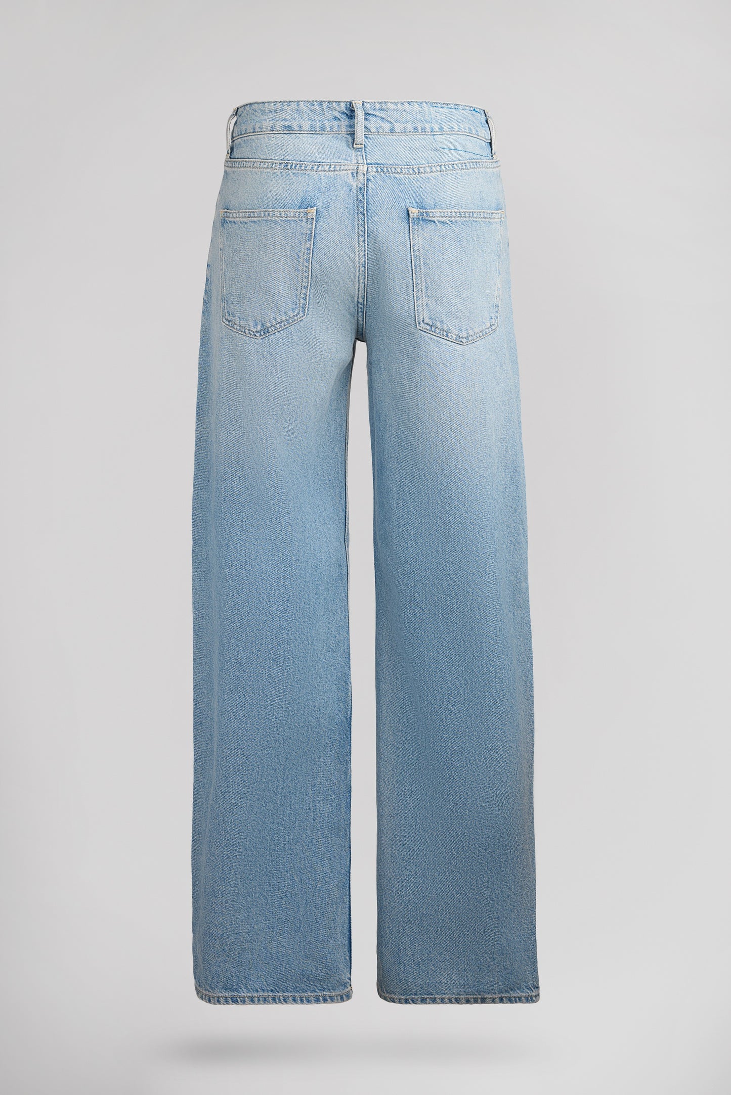 Jean droit taille basse TOMBOY FRIPP/INDIGO CLAIR
