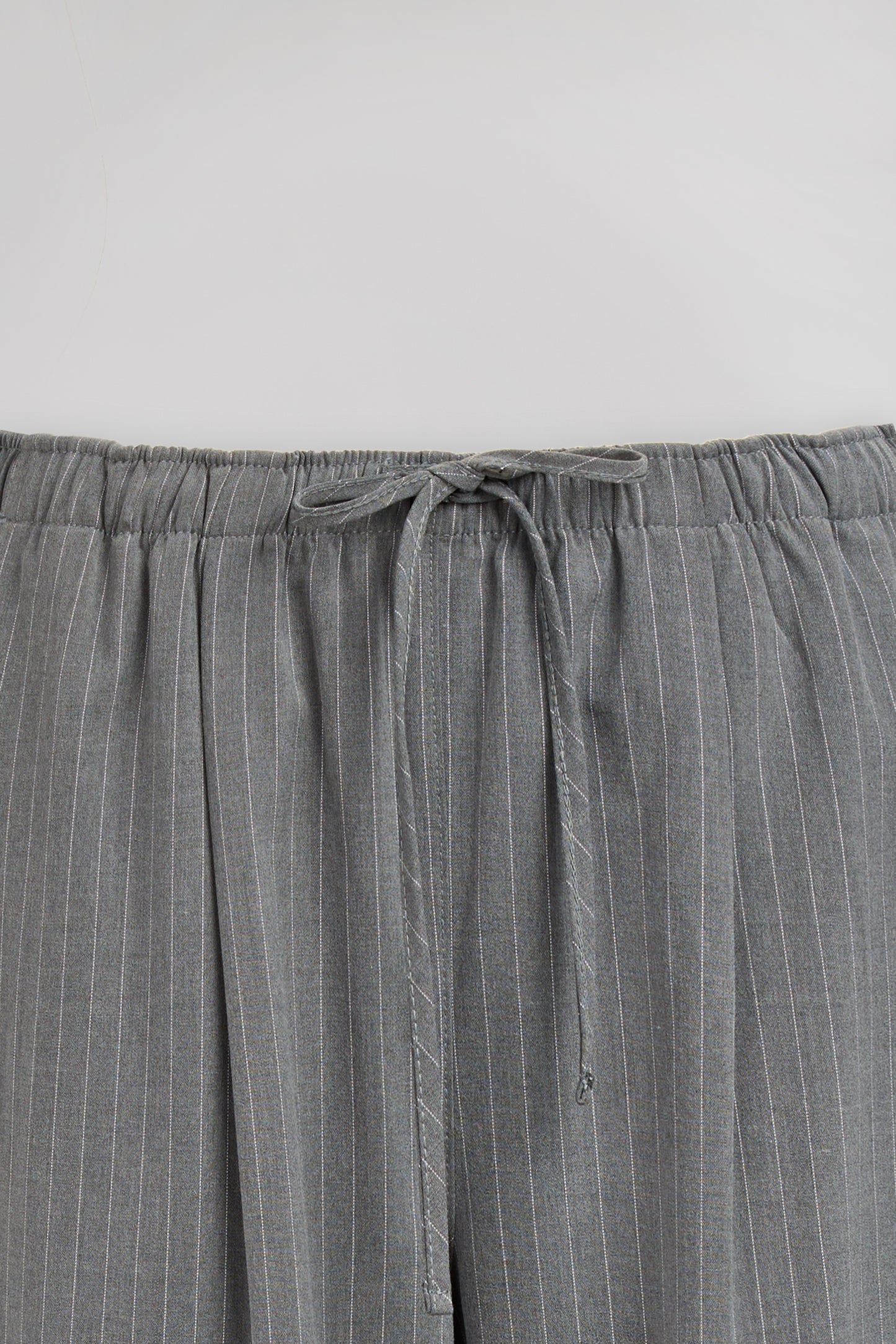Pantalon large fines rayures P-LENY ANTHRACITE CHINE
