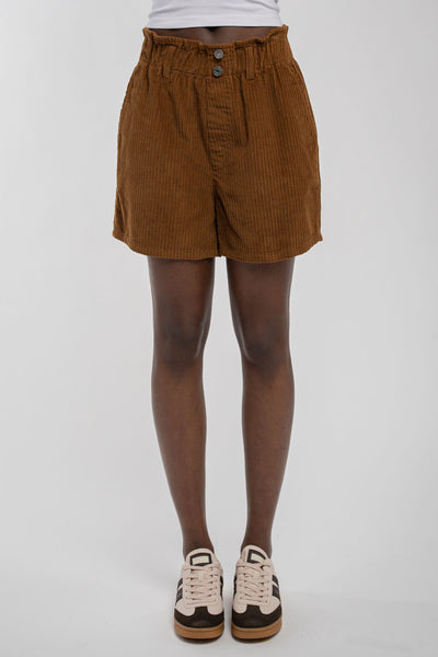 Short En Soie Fluide Dutchess - Taille S/36-38, Couleurs Blanc/Noir/Brun, Occasion Très Bon État