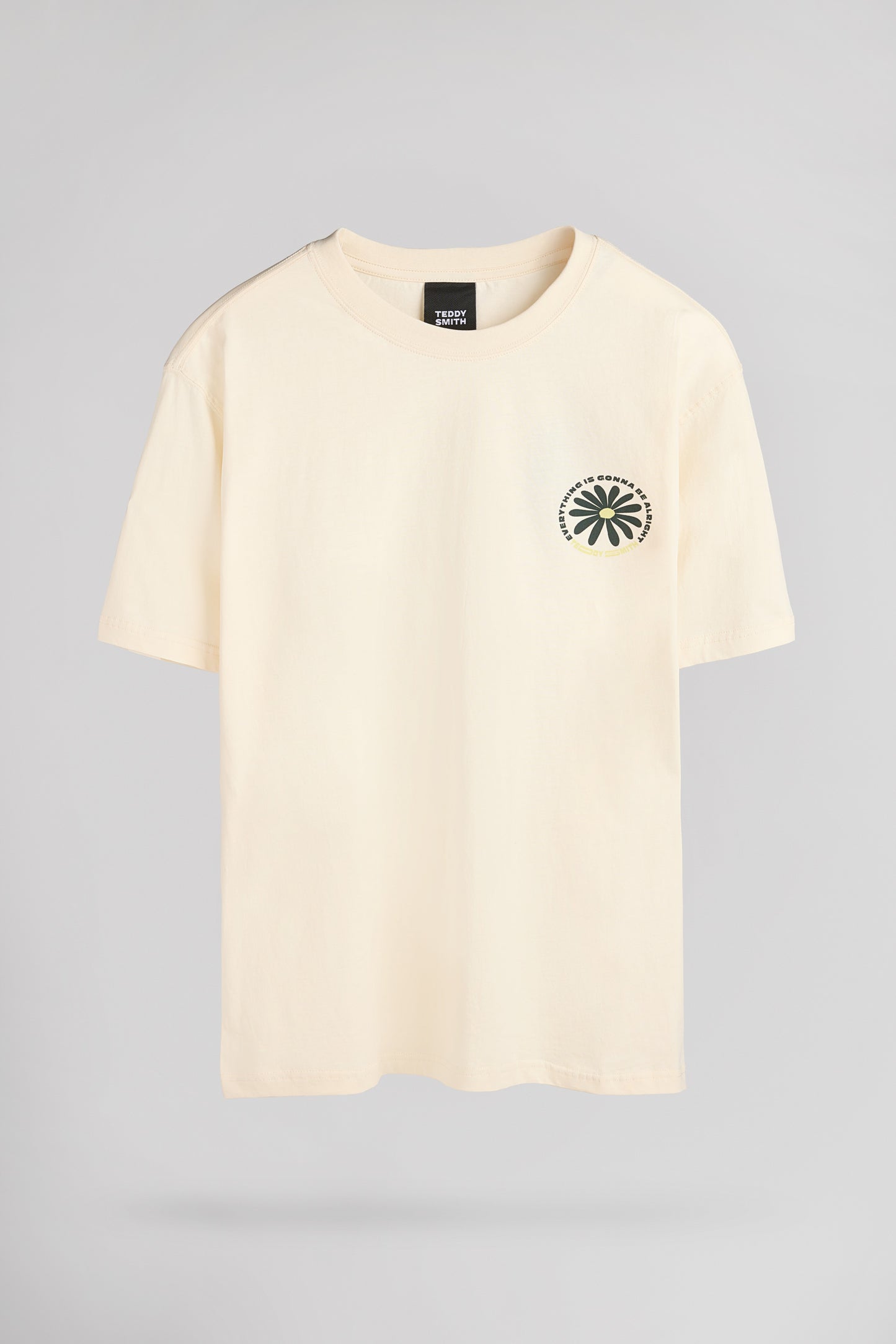 T-shirt T-MATTEO MC CREAM