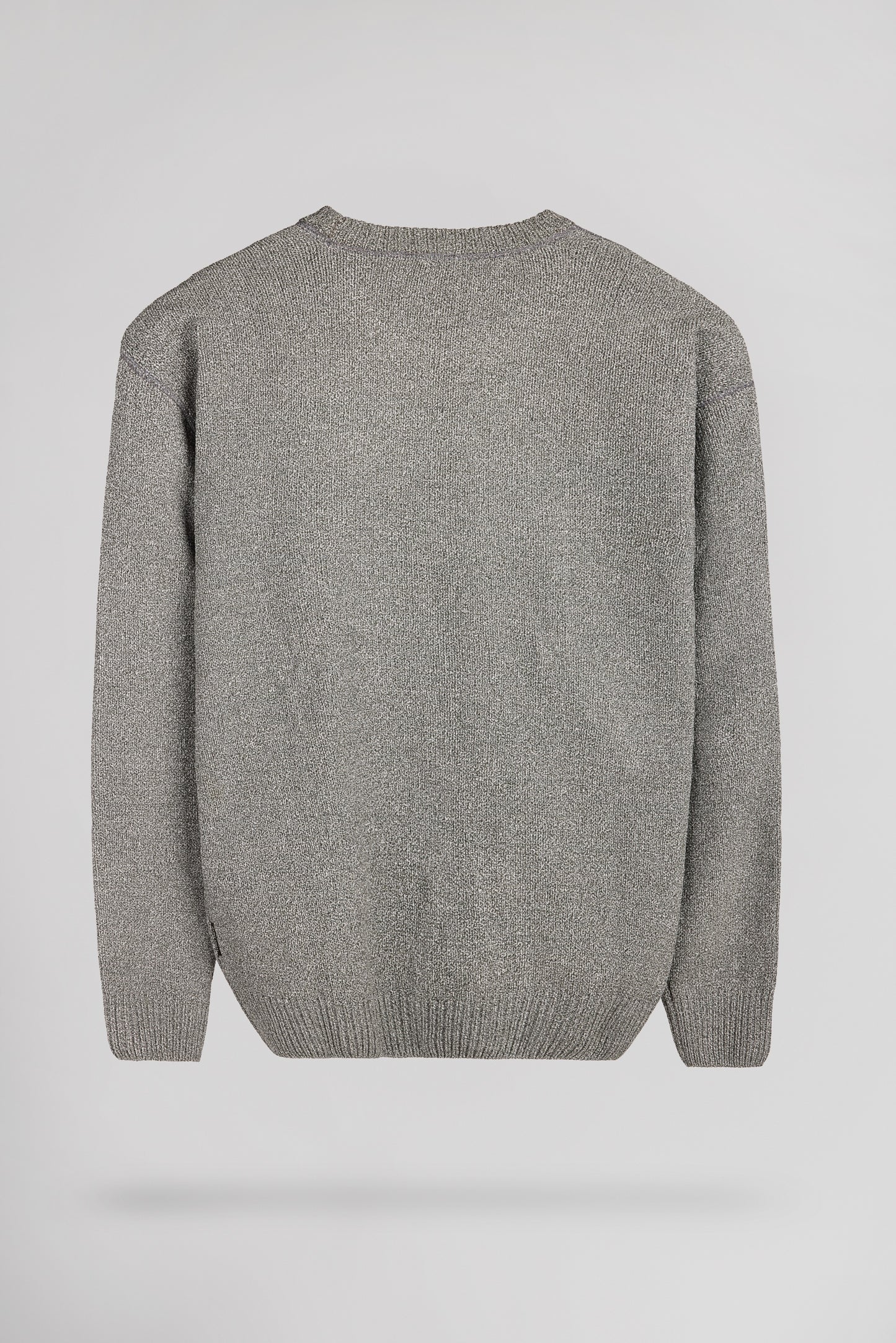 Pull col rond P-RUIZ MELANGE BLACK