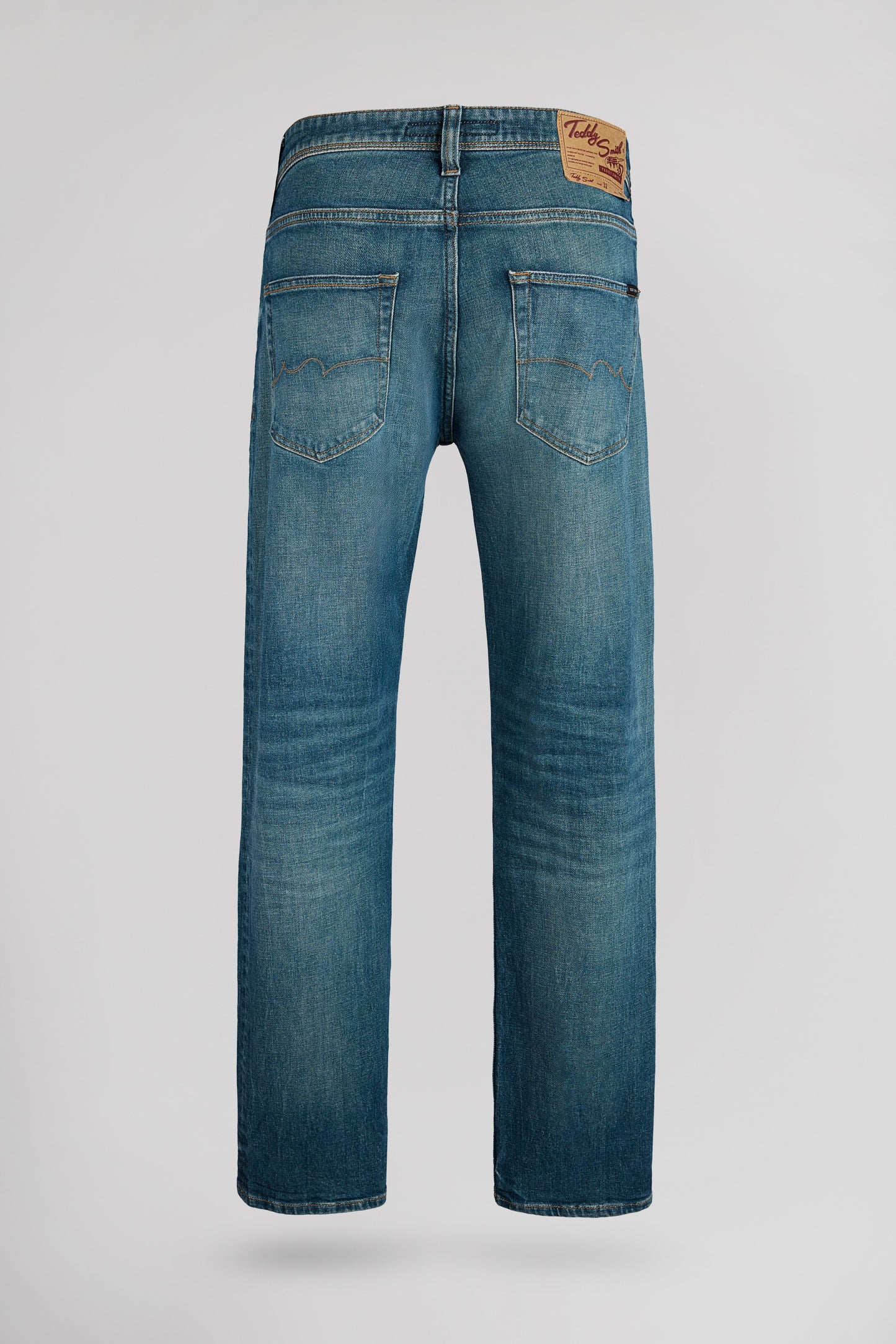 Jean REG GRIS BLEU - Teddy Smith