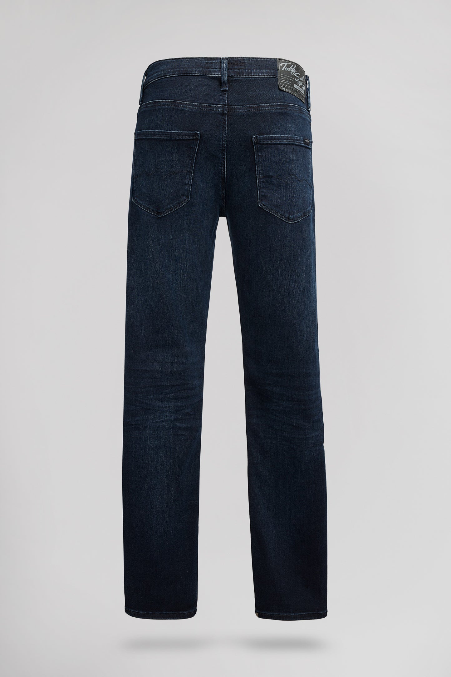 Jean regular slim ROCK DUAL MOVE L32 BLUE BLACK - Teddy Smith