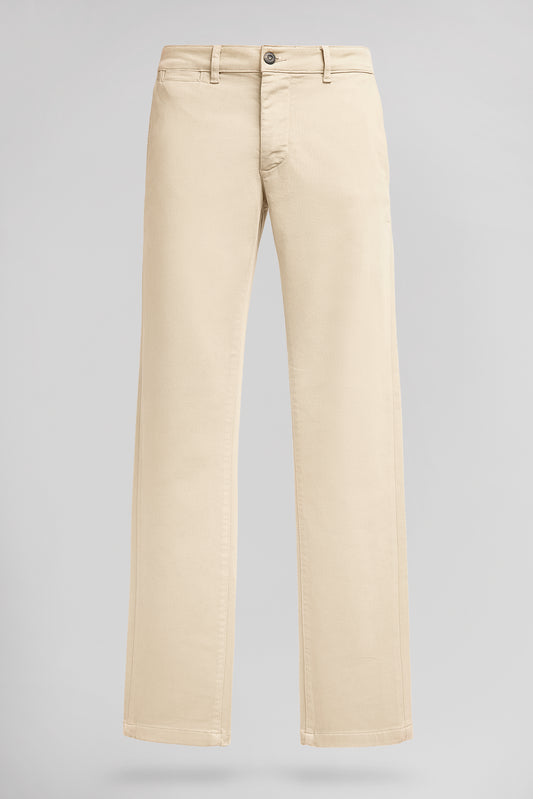 Achat Pantalon chino slim PALLAS CHINO SW CREAM - Teddy Smith