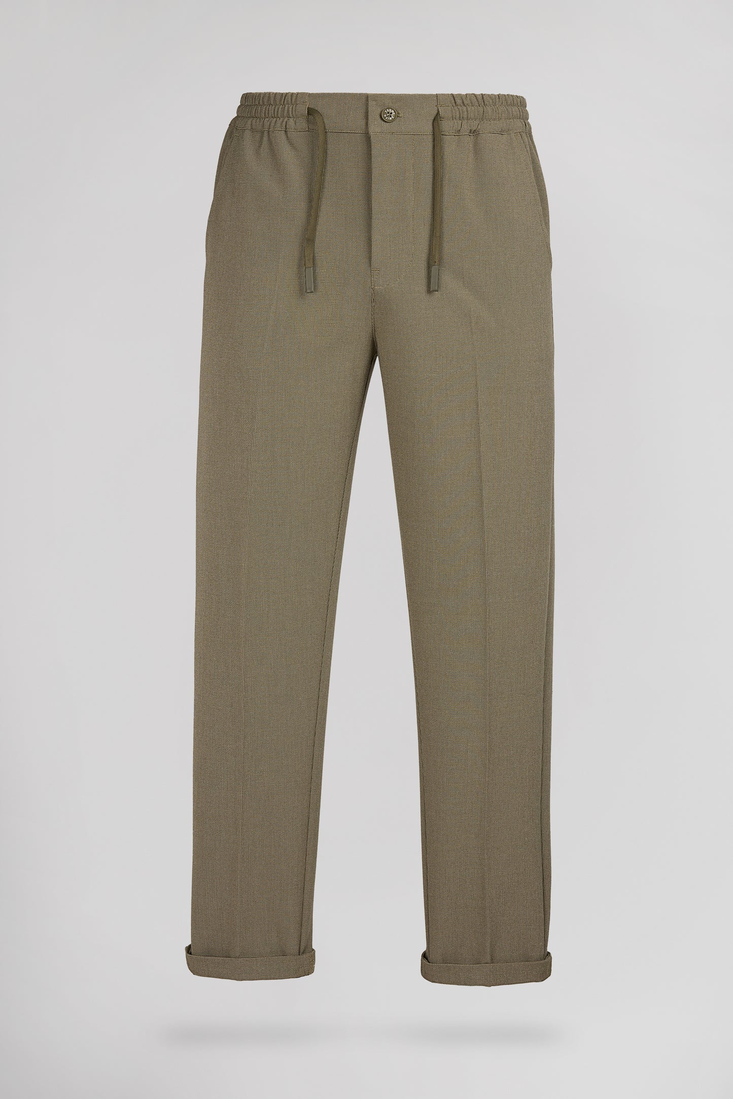 Pantalon slim PYWAN 17 MIXED TURBULENCE KAKI - Teddy Smith